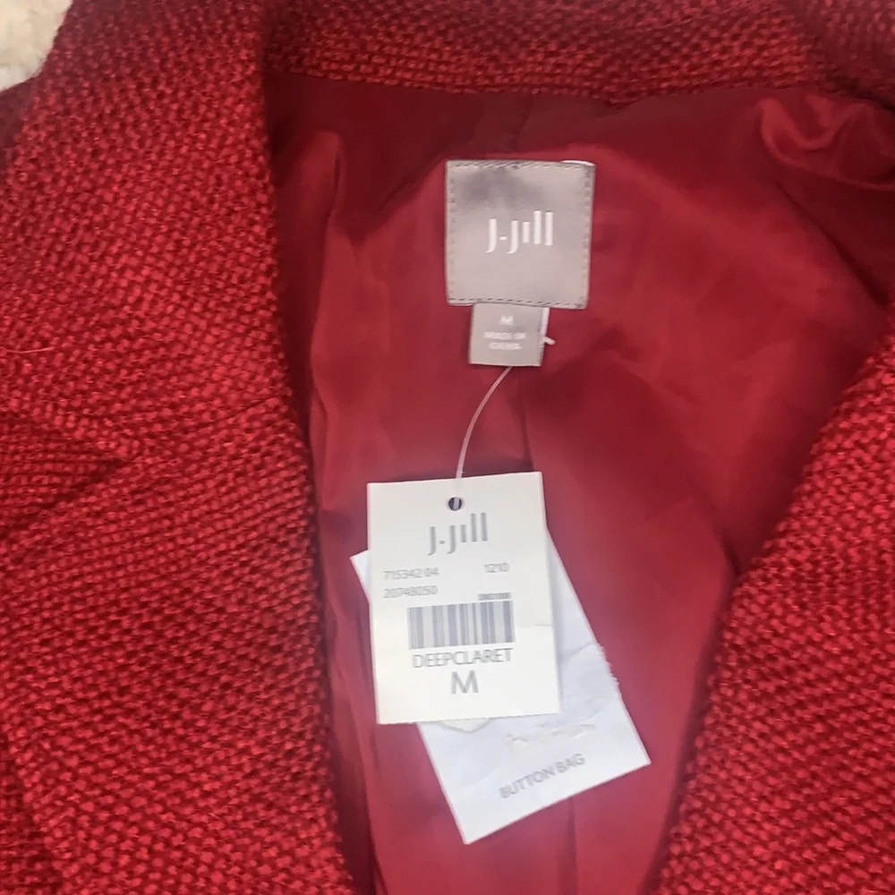 Jjill size medium wool blend NWT blazer - Picture 3 of 7